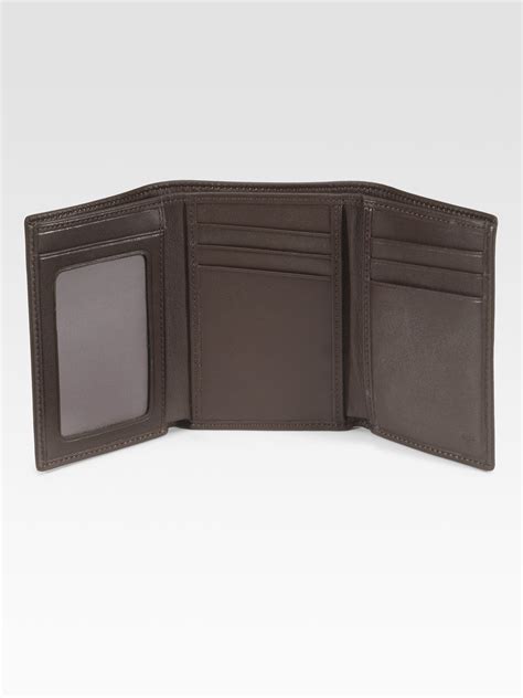 tumi trifold wallets for men